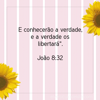 Imagem Verso do dia João 8:32