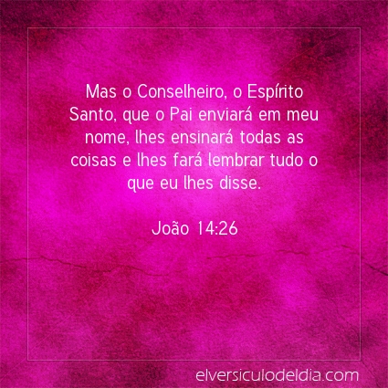 Imagem Verso do dia João 14:26