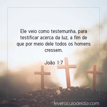 Imagem Verso do dia João 1:7