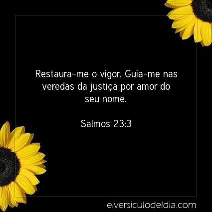 Imagem Verso do dia Salmos 23:3