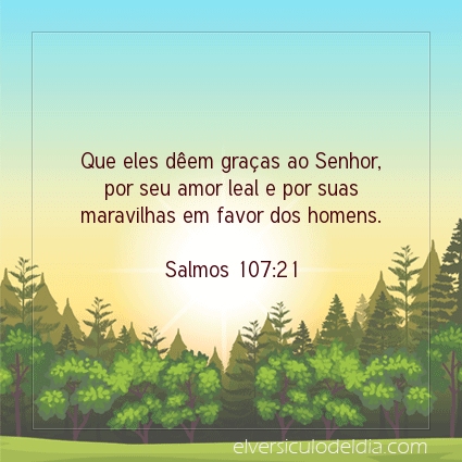 Imagem Verso do dia Salmos 107:21
