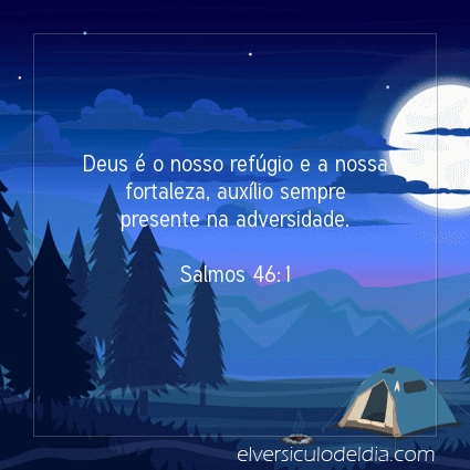 Imagem Verso do dia Salmos 46:1