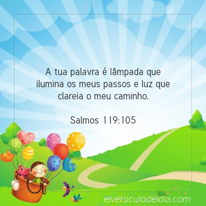 Imagem Verso do dia Salmos 119:105